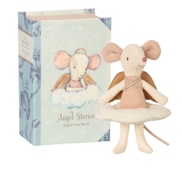 Maileg Other - MAILEG Angel Mouse in a Book